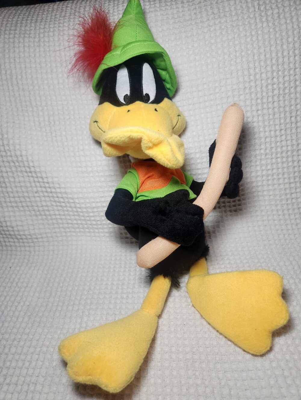 Looney Tunes Daffy Duck Robin Hood plush toy
